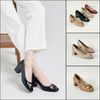 Giày công sở mũi vuông gót trụ 5cm MT601