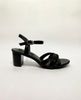 Giày sandal nữ quai mảnh 5cm gót trụ 901