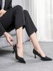 Giày công sở kháng nước gót nhọn 5cm MT586