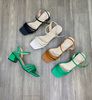 Sandal 3 quai xéo 5cm MT057