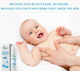  Herbaganic - Tinh dầu dưỡng da BabyHerb 50ml - Hỗ trợ ngừa hăm tã, dưỡng ẩm da, hương thơm dịu nhẹ, an toàn cho bé 