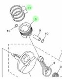  Piston Exciter Cos 0 Chính Hãng 