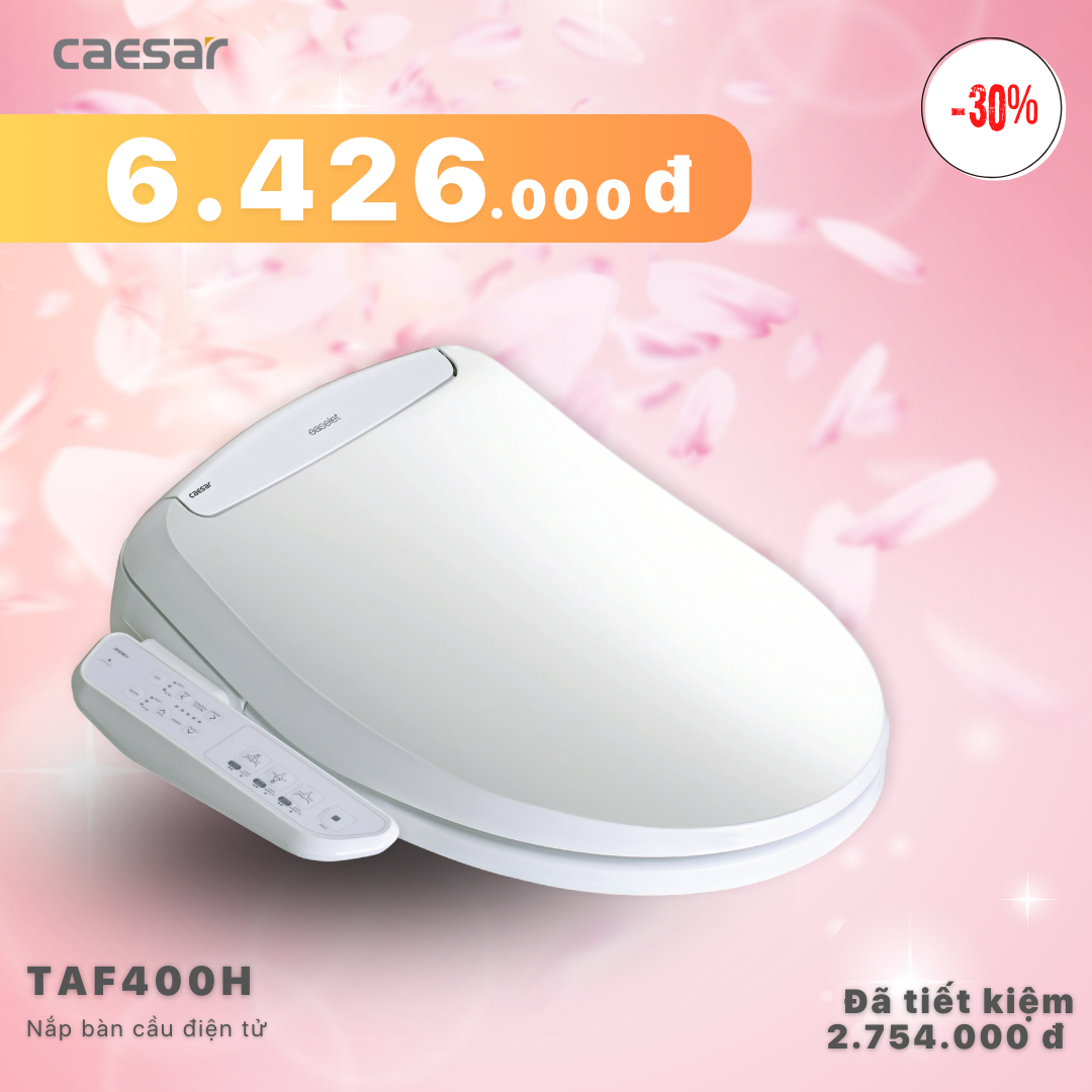 Khuyến mãi ưu đãi - Nắp Bàn Cầu Điện Tử - TAF400H