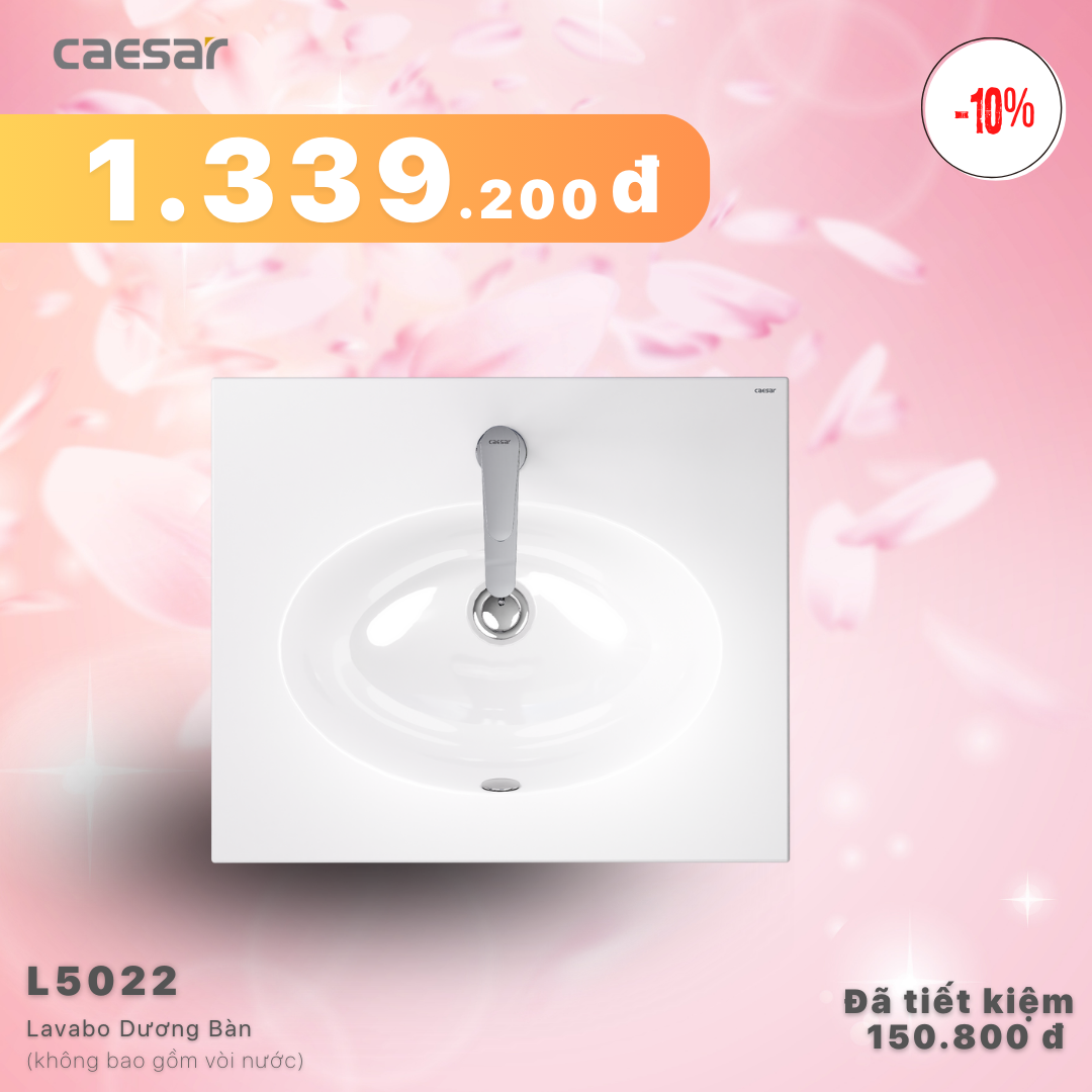 Khuyến mãi ưu đãi - Lavabo Dương Bàn L5022