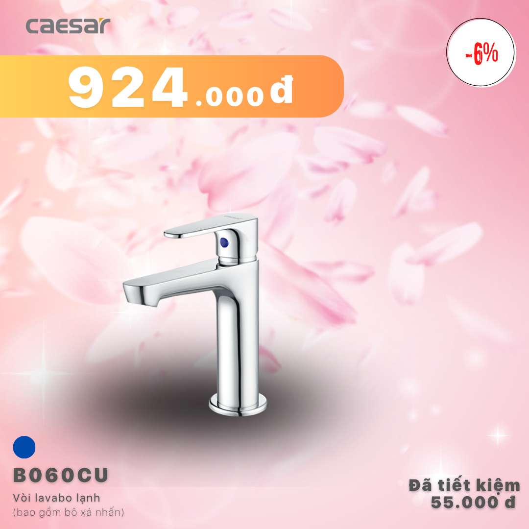 Khuyến mãi ưu đãi Vòi lavabo Lạnh - B060CU