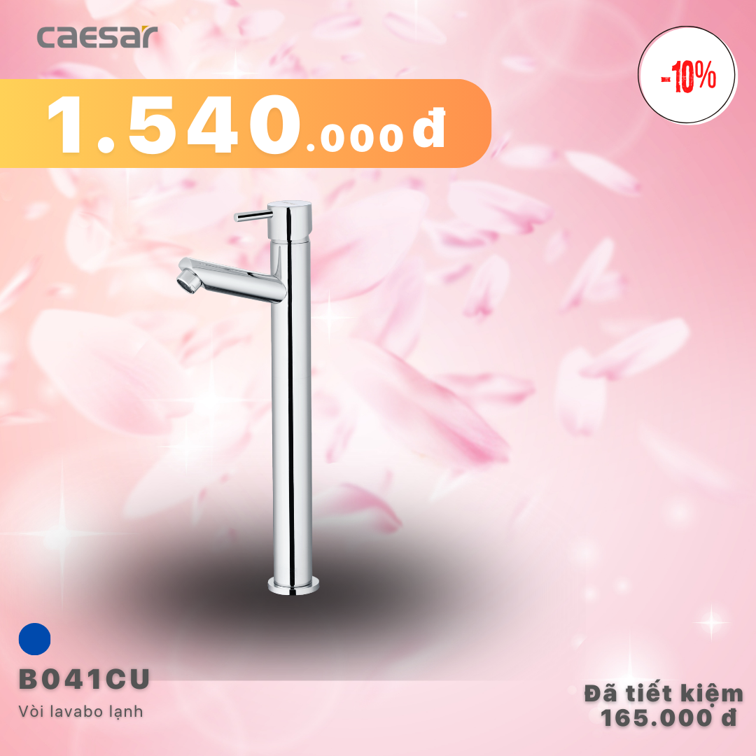 Khuyến mãi ưu đãi Vòi Lavabo Lạnh - B041CU