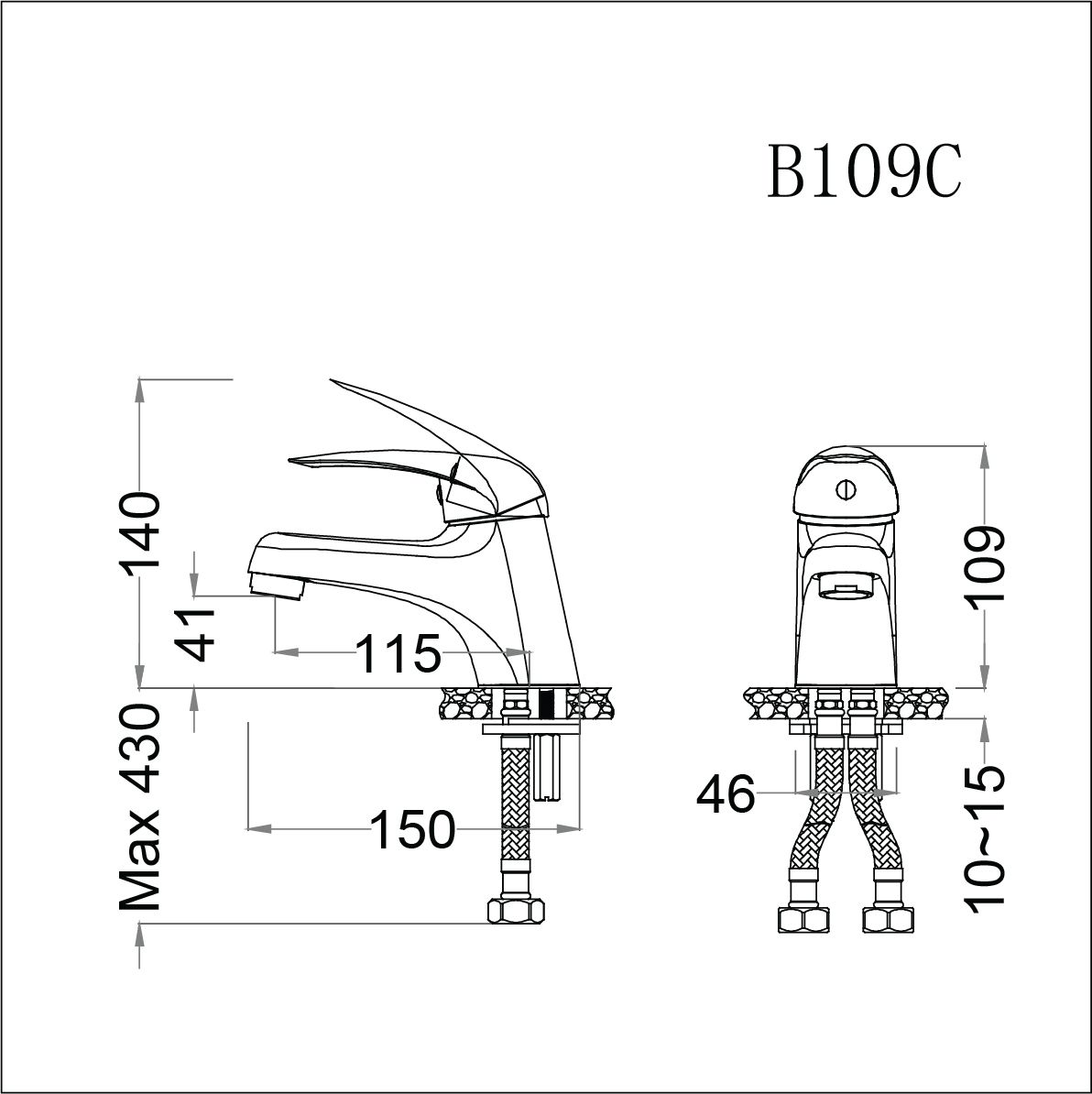 Vòi Lavabo Lạnh - B109CP