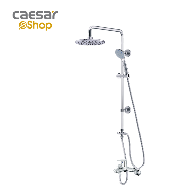 Sen nóng lạnh kết hợp bộ phụ kiện sen tắm đứng - S123C + BS125
