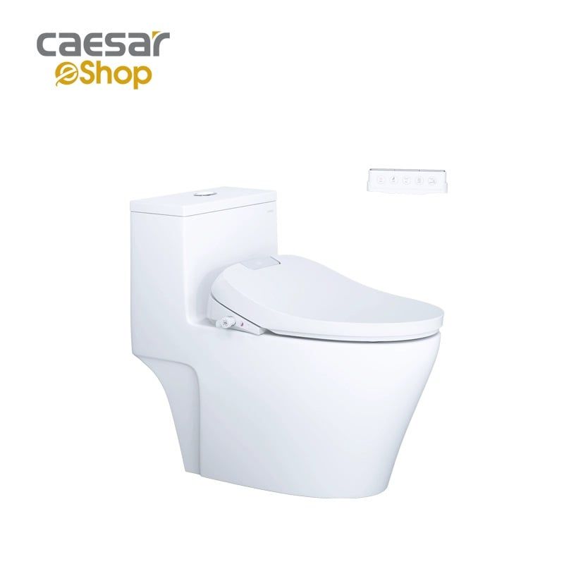Bàn Cầu một khối kết hợp với nắp điện tử - C1356F + TAF610H
