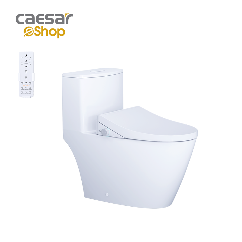 Bàn Cầu một khối kết hợp với nắp điện tử - C1363F + TAF512H