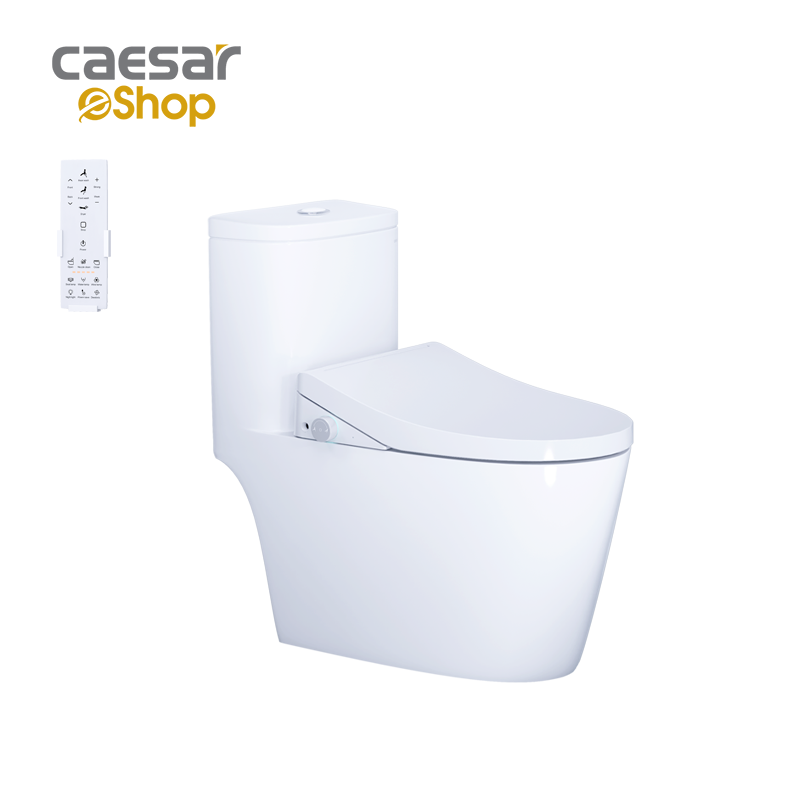 Bàn cầu một khối kết hợp với nắp điện tử - C1364F + TAF512H