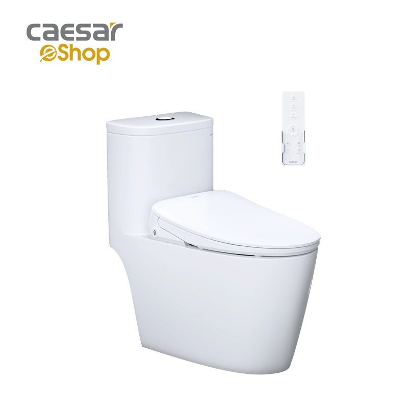 Bàn cầu một khối kết hợp với nắp điện tử - C1364F + TAF710H