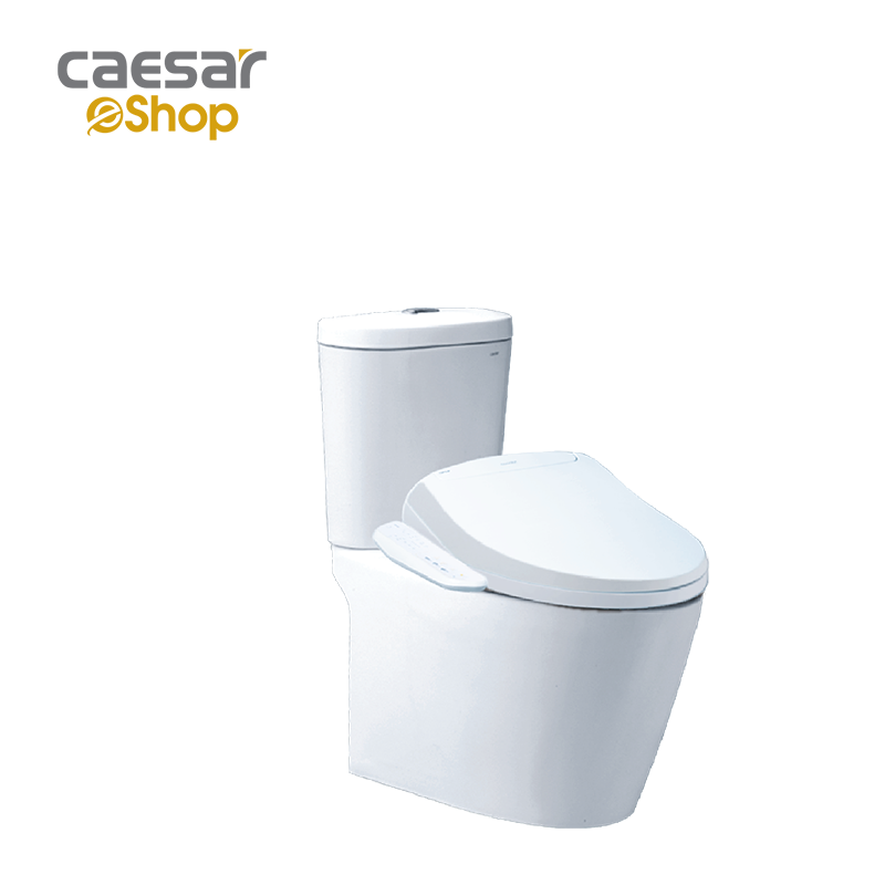 Bàn cầu hai khối kết hợp nắp điện tử - CD1348 + TAF400H