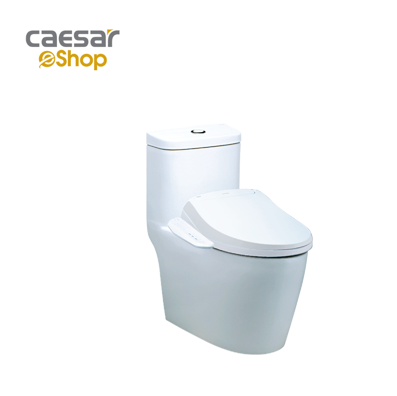 Bàn cầu một khối kết hợp với nắp điện tử - C1364F + TAF400H