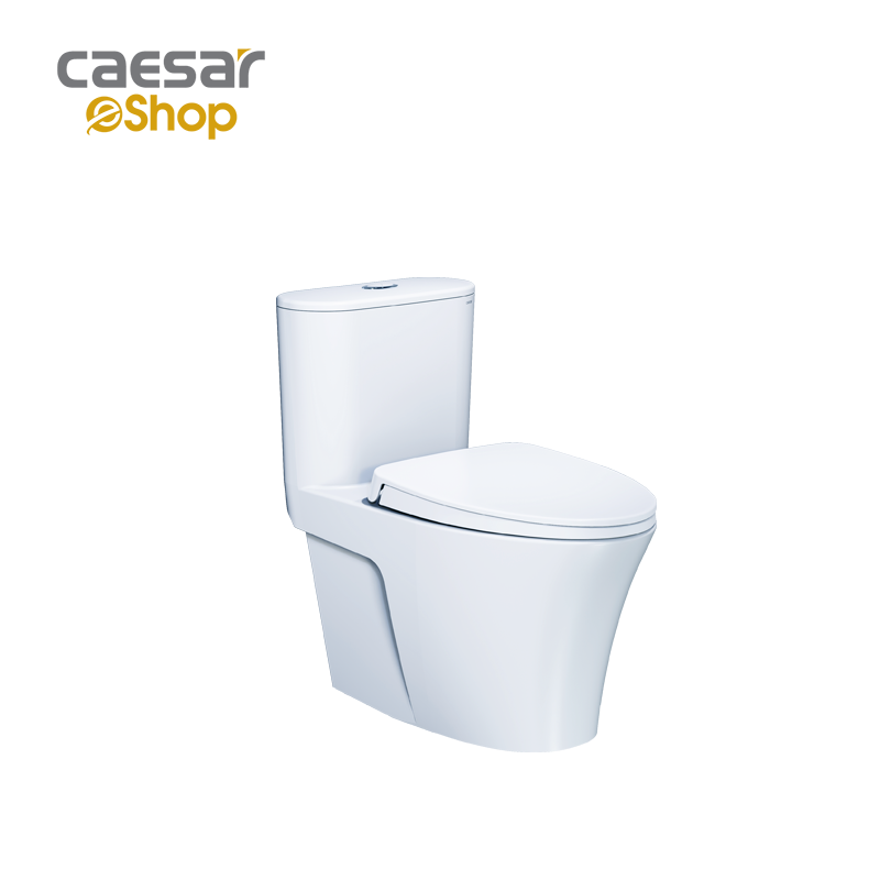 Bàn Cầu Một Khối Nắp Êm - C1395