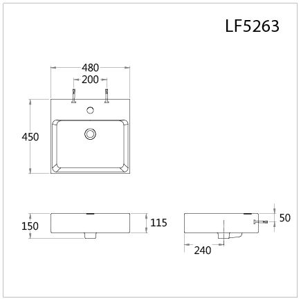 Lavabo Đặt Trên Bàn - LF5263