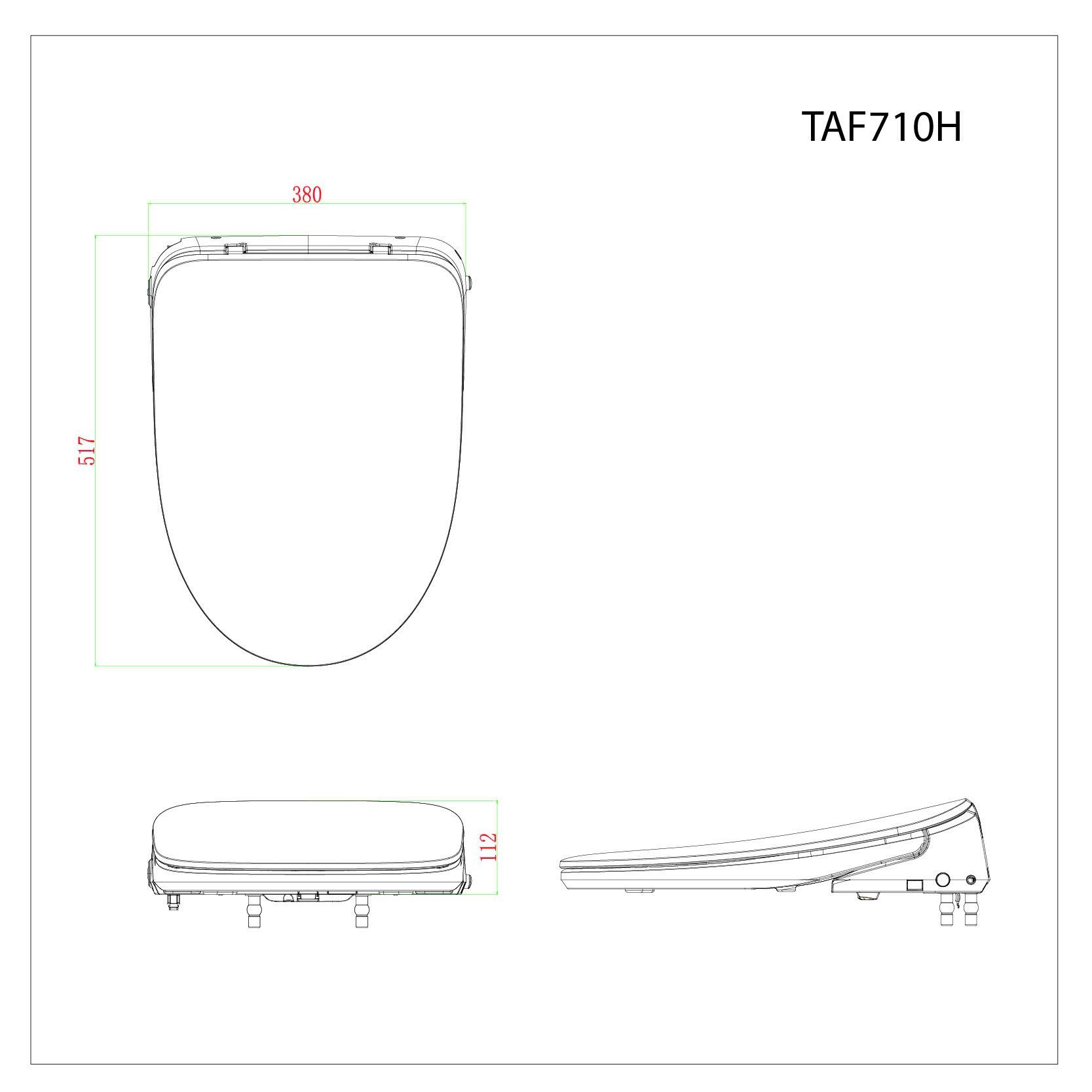 Bàn Cầu Thông Minh - CD1320 - TAF710H