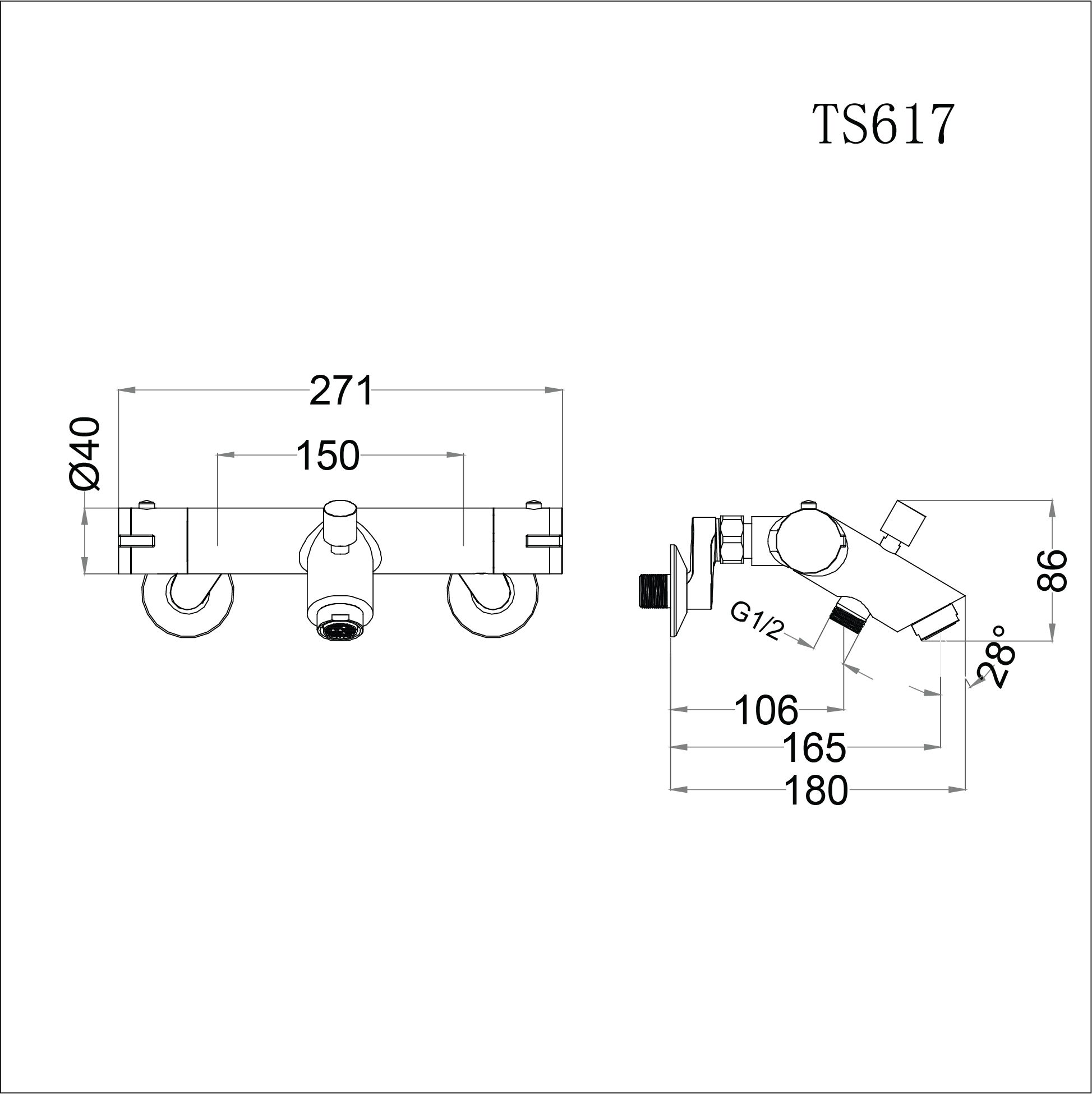Sen Tắm Nhiệt Tự Động - TS617