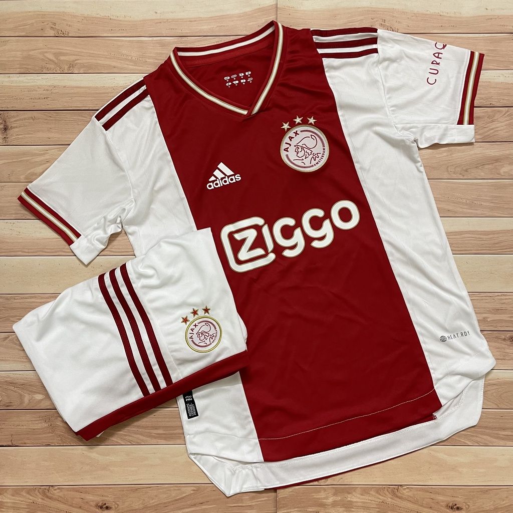 Quần áo Bóng Đá CLB Ajax Amsterdam 22/23 - Chuẩn Mẫu Thi Đấu - Vải Polyester Gai Thái Cao Cấp