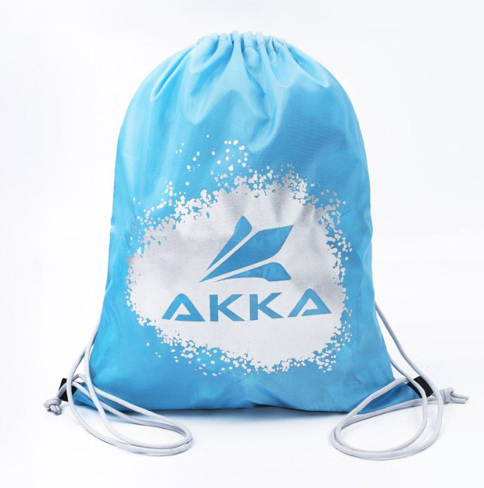 Túi rút thể thao đựng giày AKKA Chống thấm nước có ngăn nhỏ đựng phụ kiện - Xanh