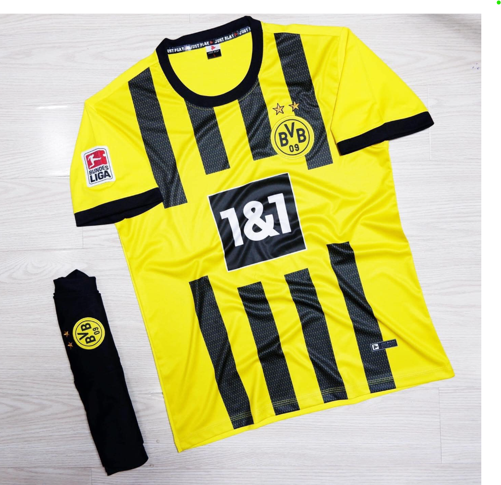 Quần Áo Đá Banh CLB DORTMUND mùa 2022-2023 Thun Lạnh