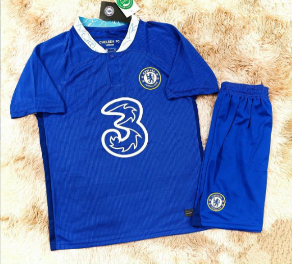 Quần áo bóng đá CLB Chelsea màu xanh vải Thái Cao cấp