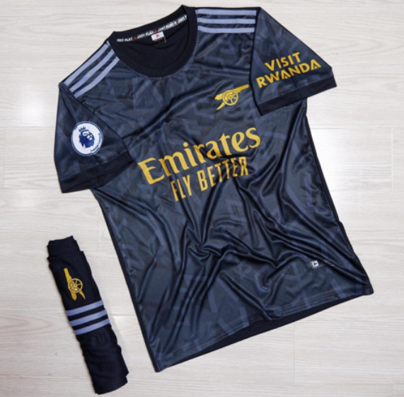 Quần Áo Bóng Đá CLB Arsenal 22-23 Đen mới nhất