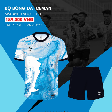 BỘ QUẦN ÁO BÓNG ĐÁ KAMITO ICEMAN KMST220320