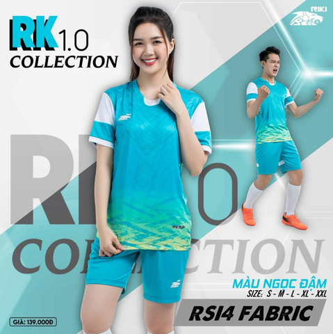Quần áo bóng đá không logo Riki RK 1.0