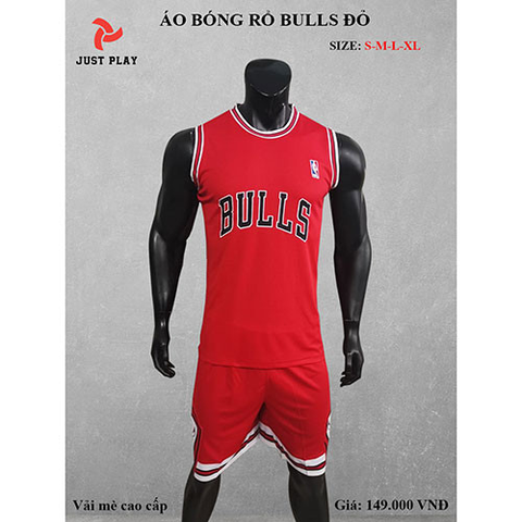 Quần áo Bóng rổ JP Chicago Bulls - Đỏ