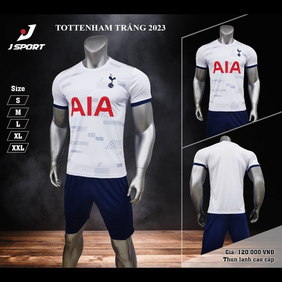 Quần Áo Bóng Đá JP CLB Tottenham - Trắng