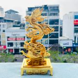 Tượng Rồng Vàng Kim Long Đại Cát