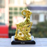 Tượng Dê thịnh vượng mạ vàng - TDETV