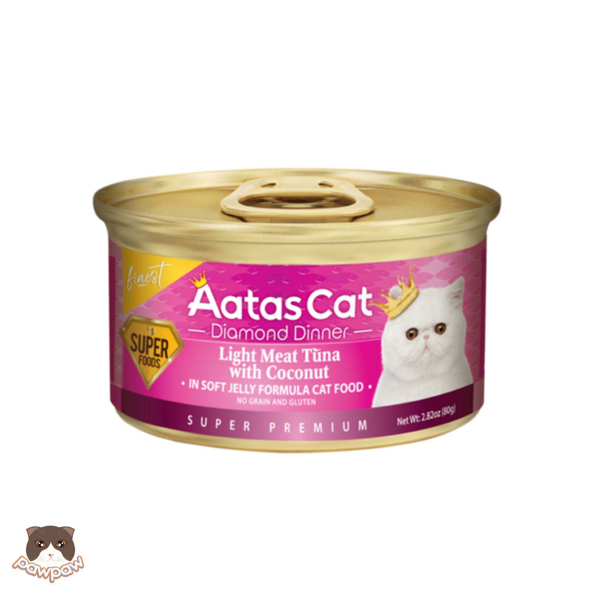 Pate Aatas Diamond lon 80g cho mèo