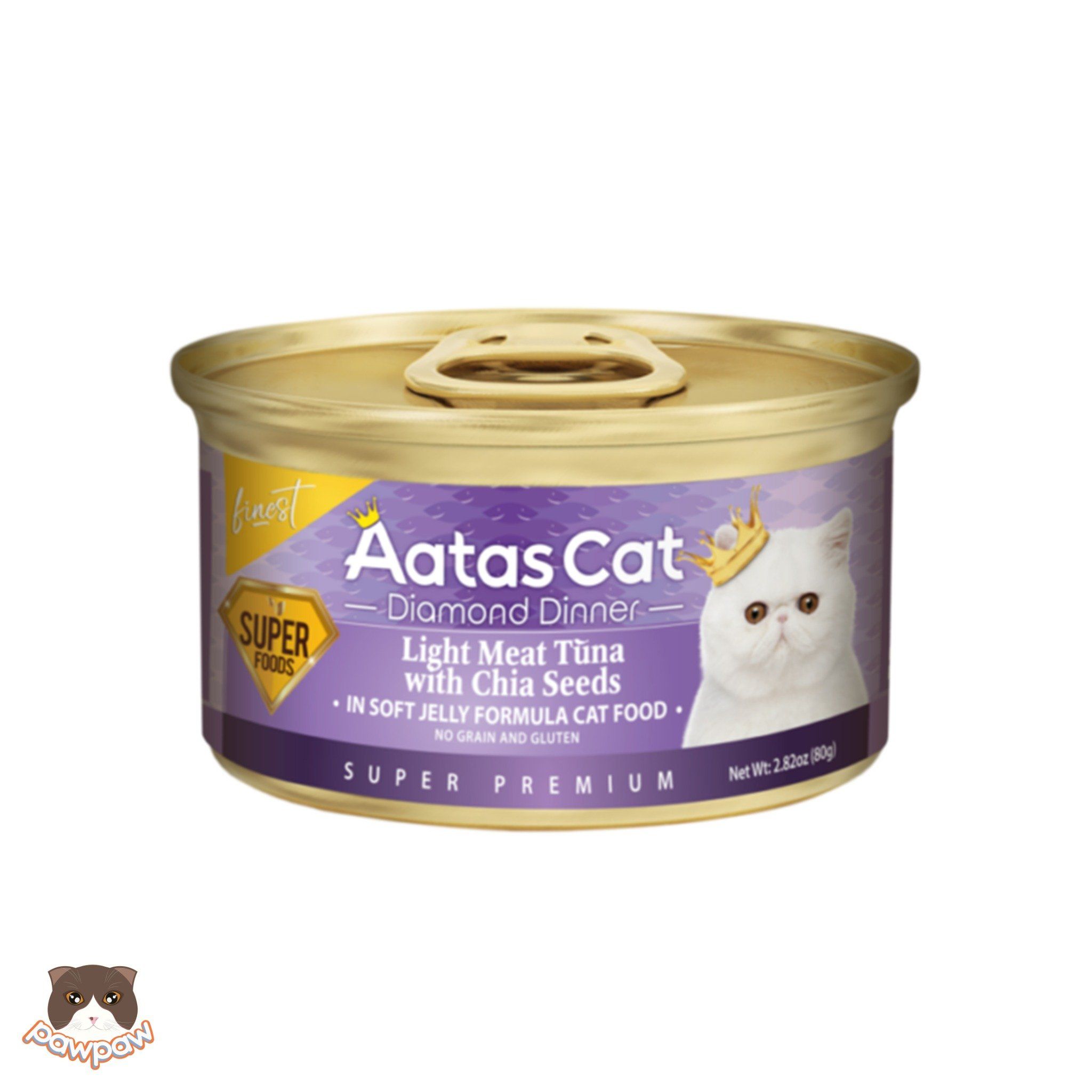 Pate Aatas Diamond lon 80g cho mèo