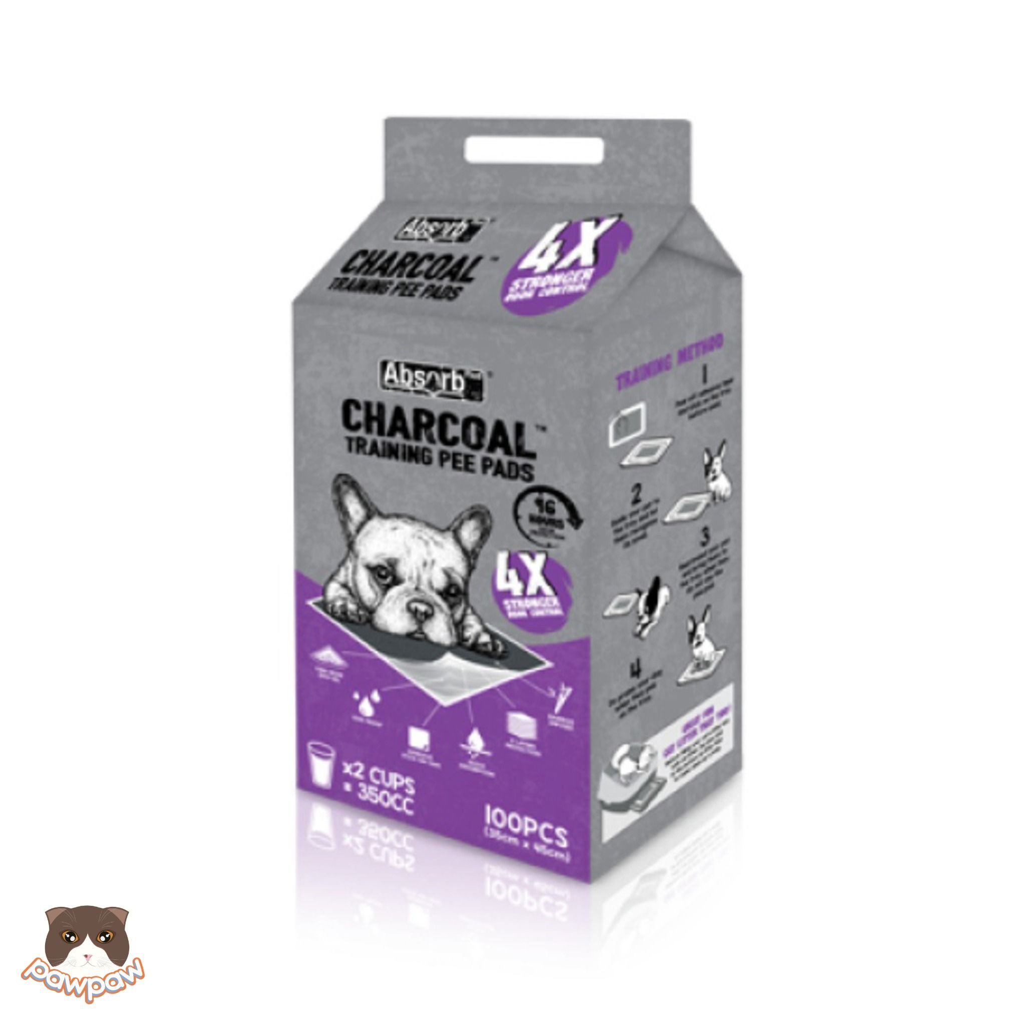 Tả lót Absorb khử mùi 96 giờ cho chó