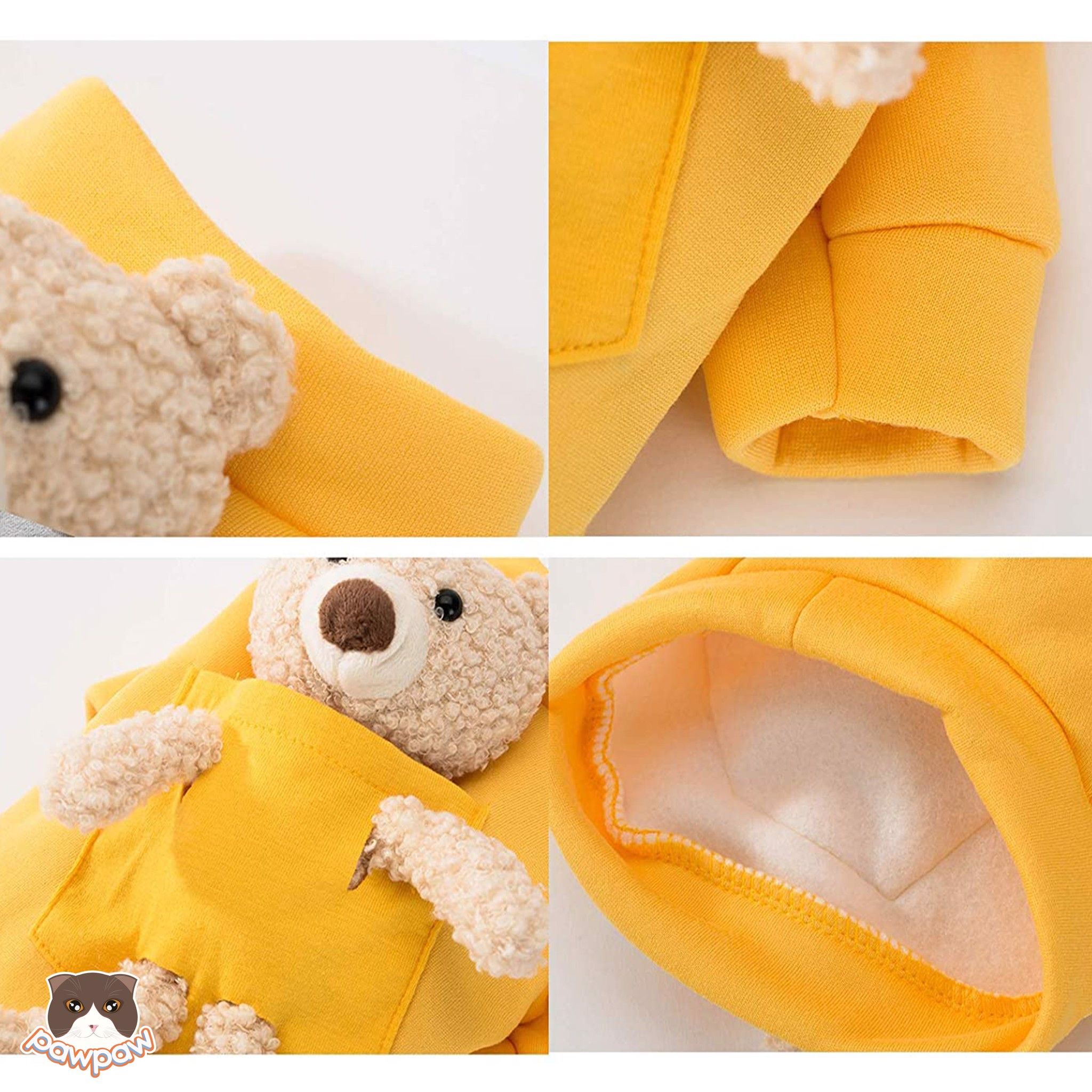 Áo gấu Teddy cho chó mèo