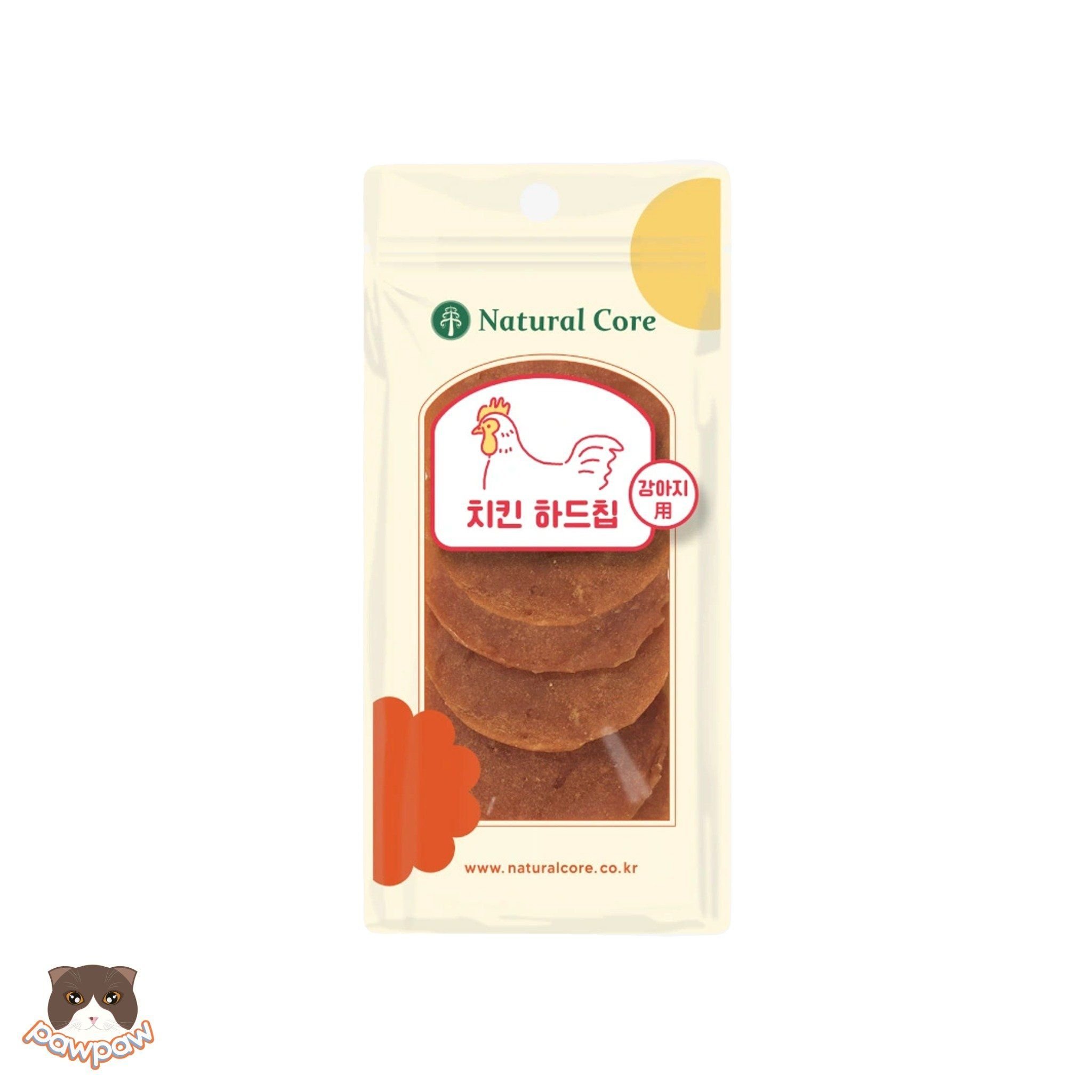 Bánh gà sấy cứng Natural Core 40g cho chó