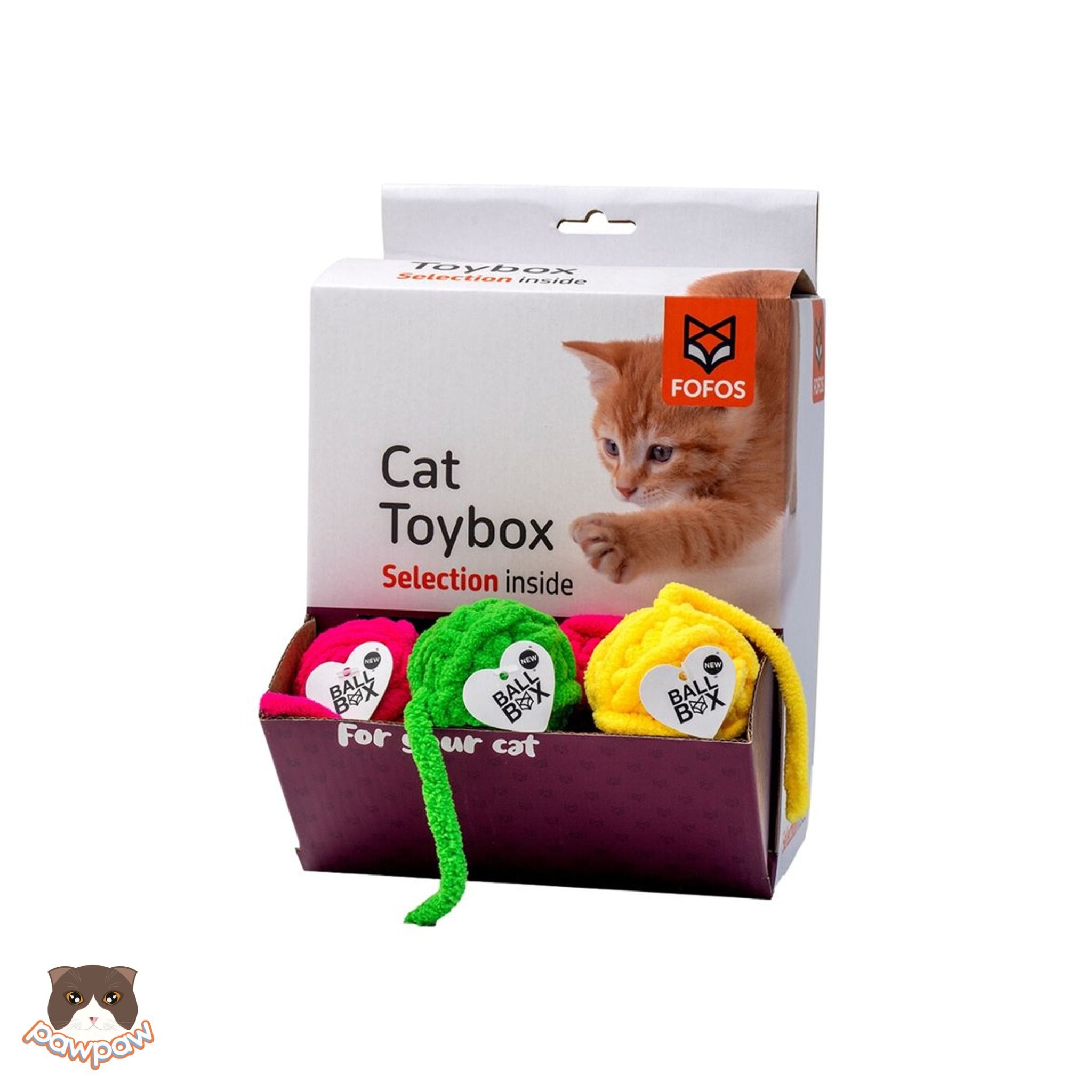 Đồ chơi cuộn len FOFOS cho mèo (1 cuộn)