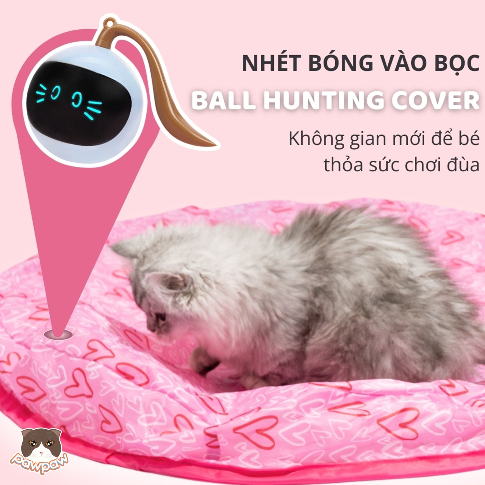 Đồ chơi bóng ma thuật FOFOS cho mèo