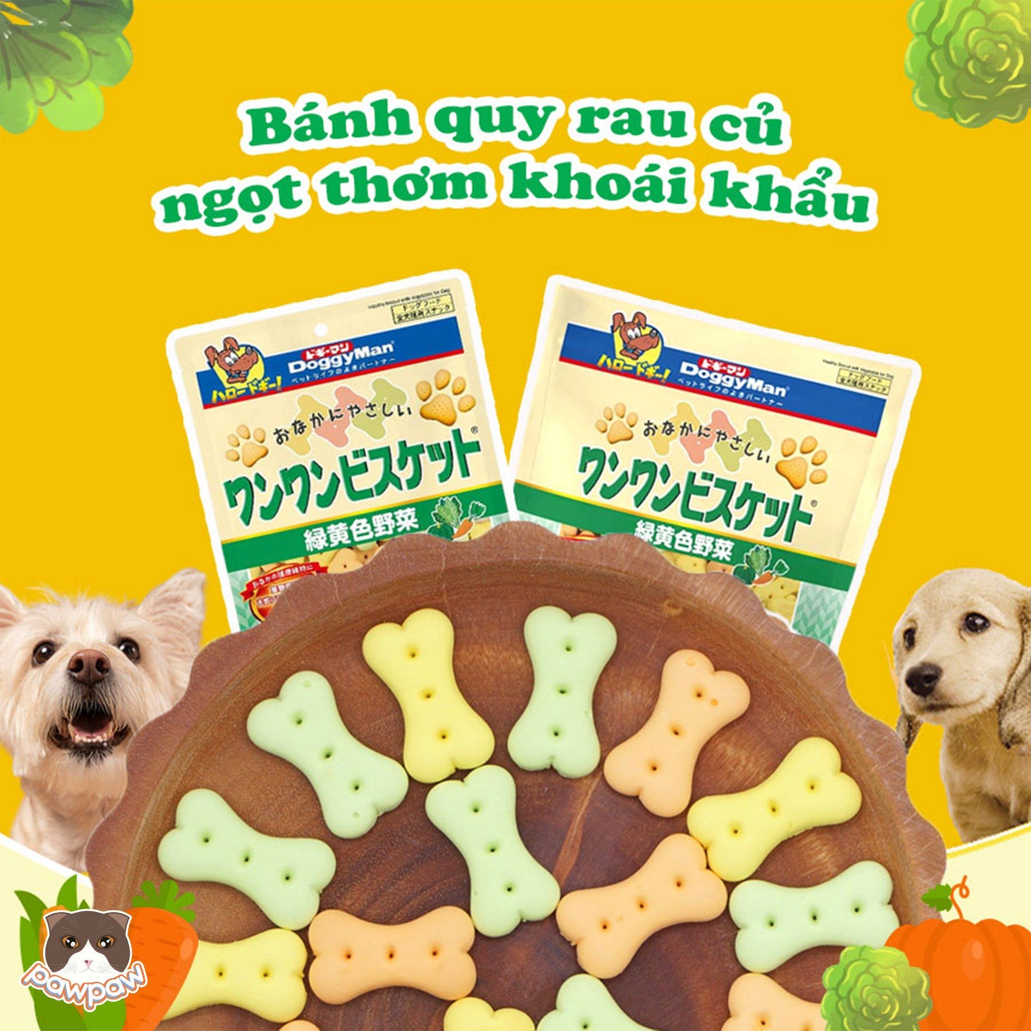 Bánh quy rau củ Doggyman cho chó