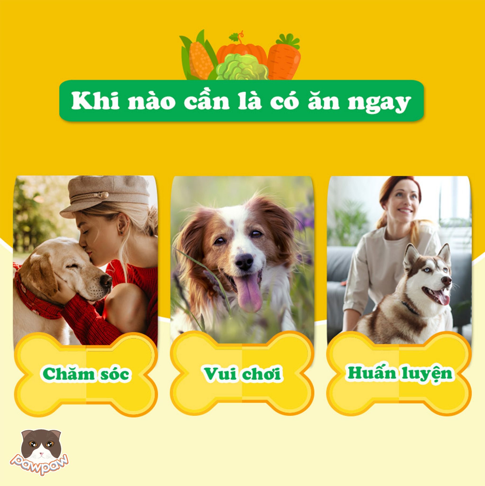 Bánh quy rau củ Doggyman cho chó