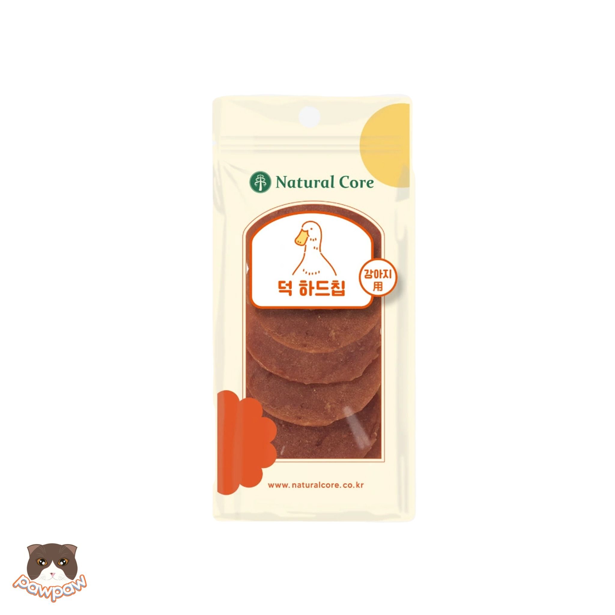 Bánh vịt sấy cứng Natural Core 40g cho chó