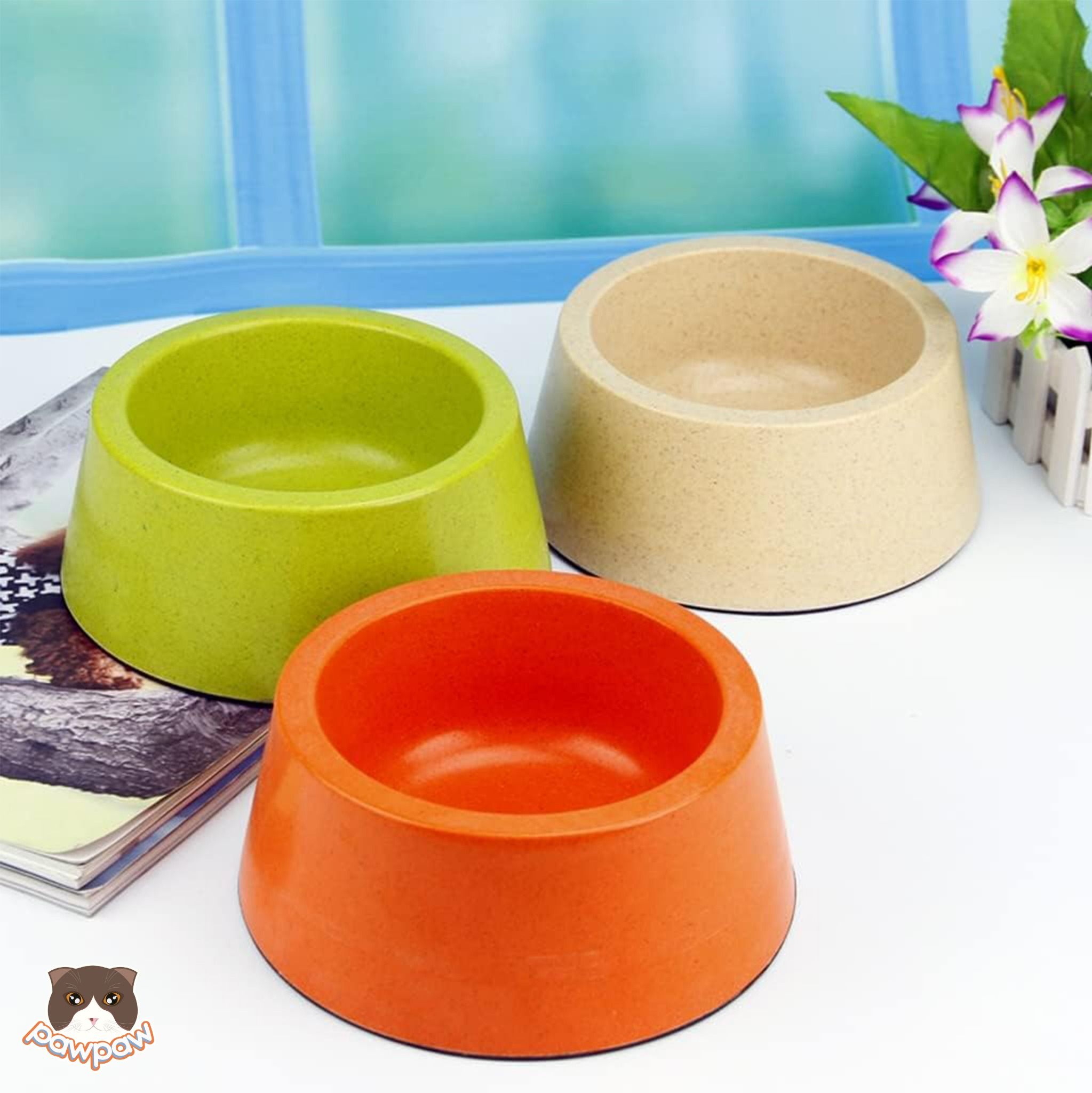 Bát ăn Bamboo Fiber cho chó mèo