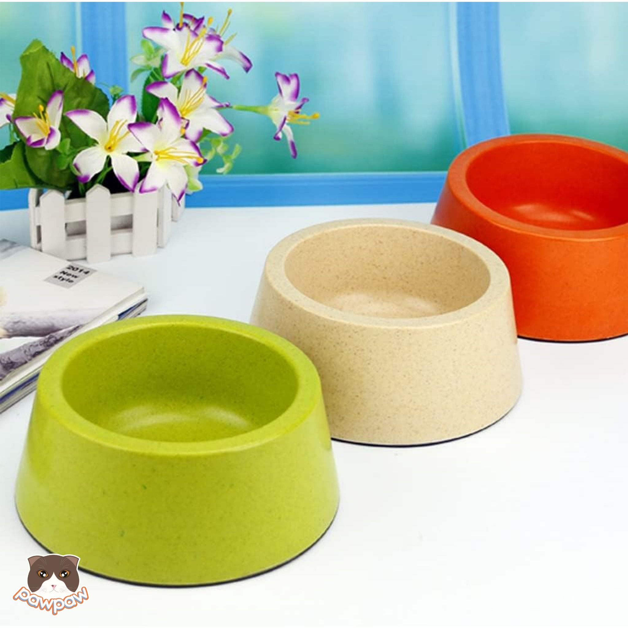Bát ăn Bamboo Fiber cho chó mèo