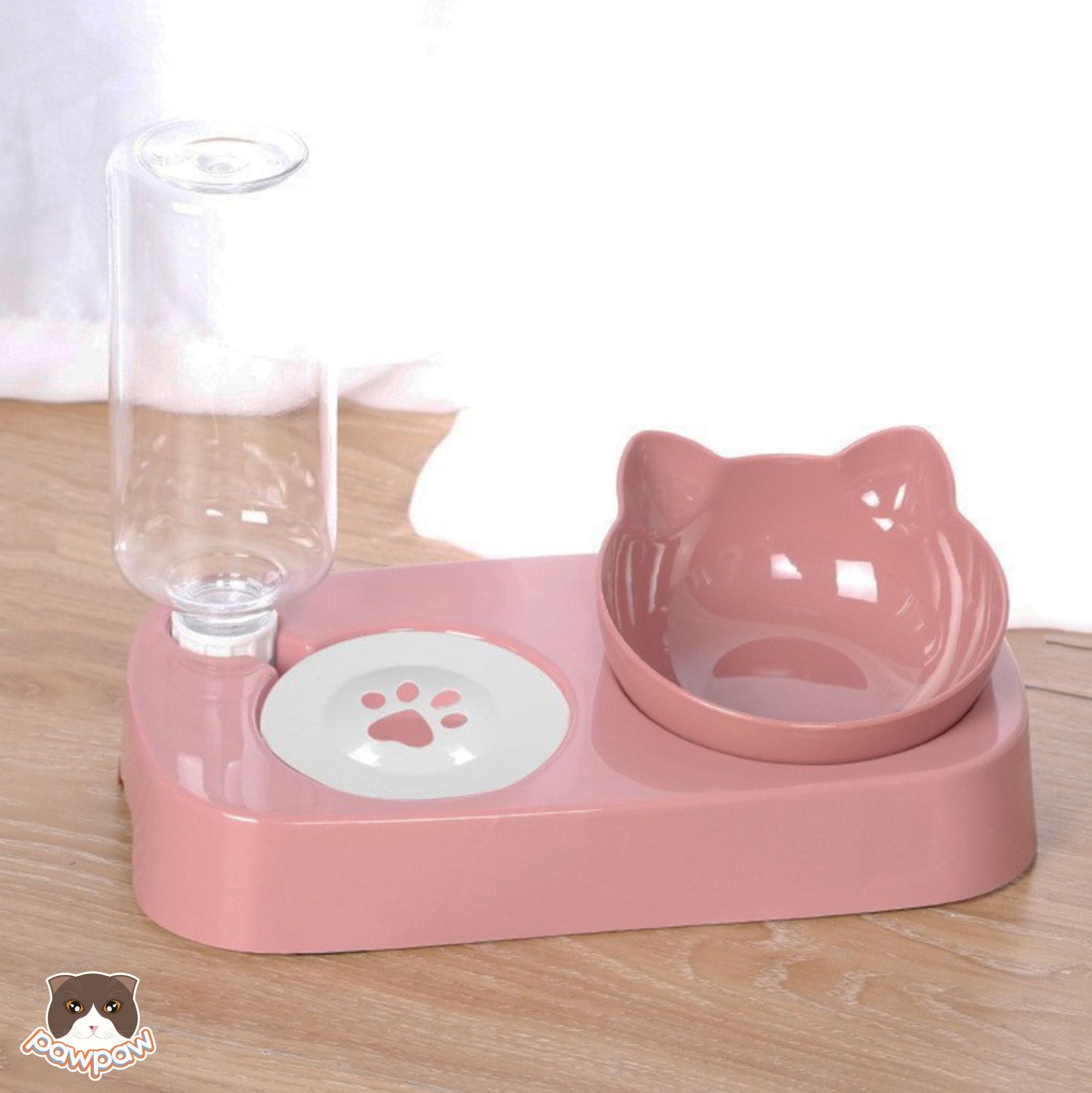 Bát ăn uống tự động hình mèo