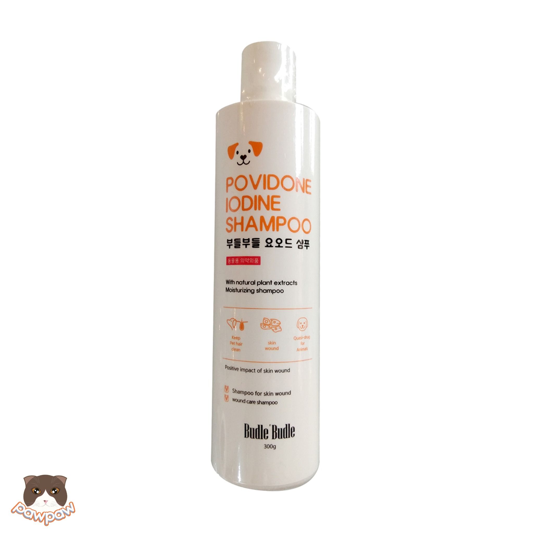 Dầu gội trị viêm da Budle Budle 300ml cho chó