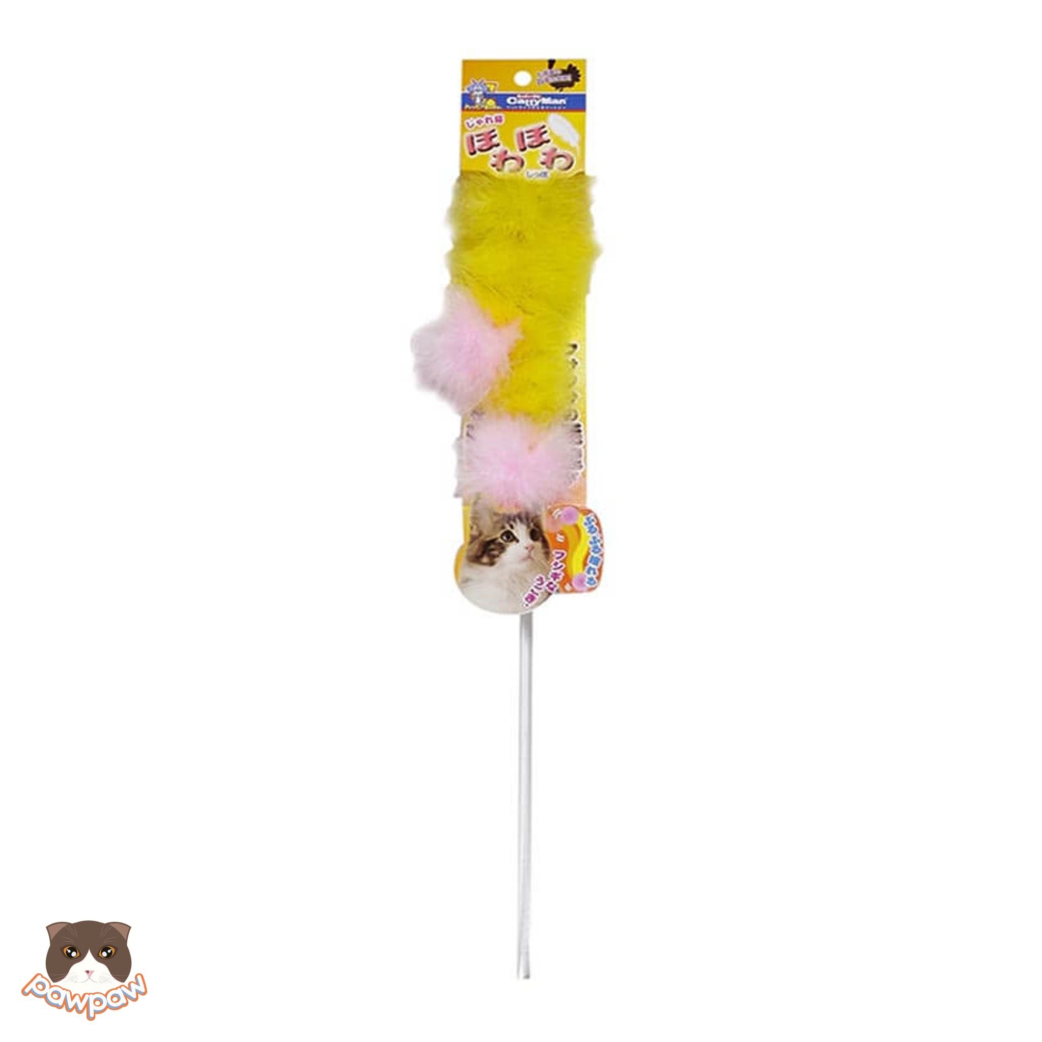 Cần câu chuột đuôi mèo lông tơ Cattyman cho mèo