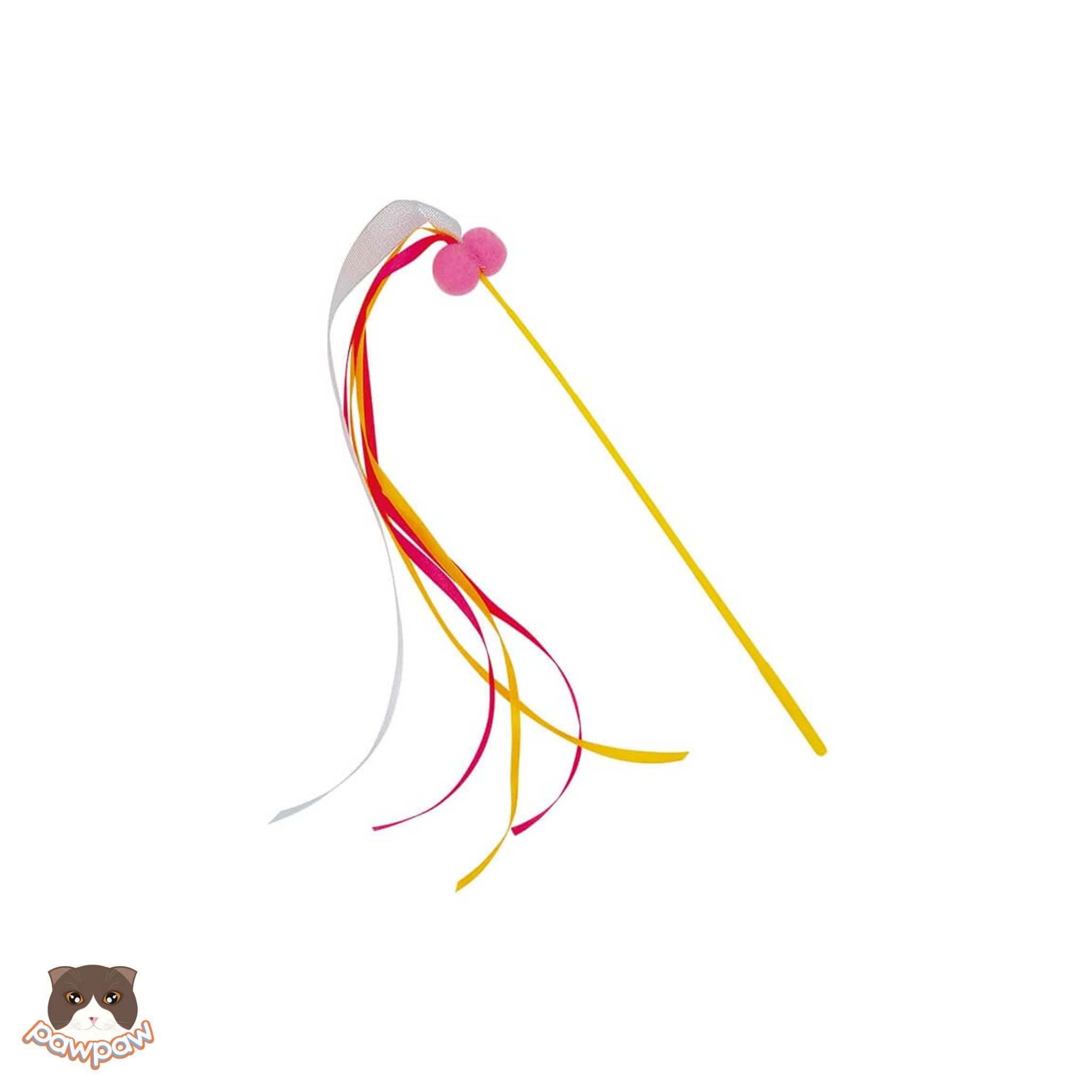 Cần câu ruy băng CattyMan cho mèo