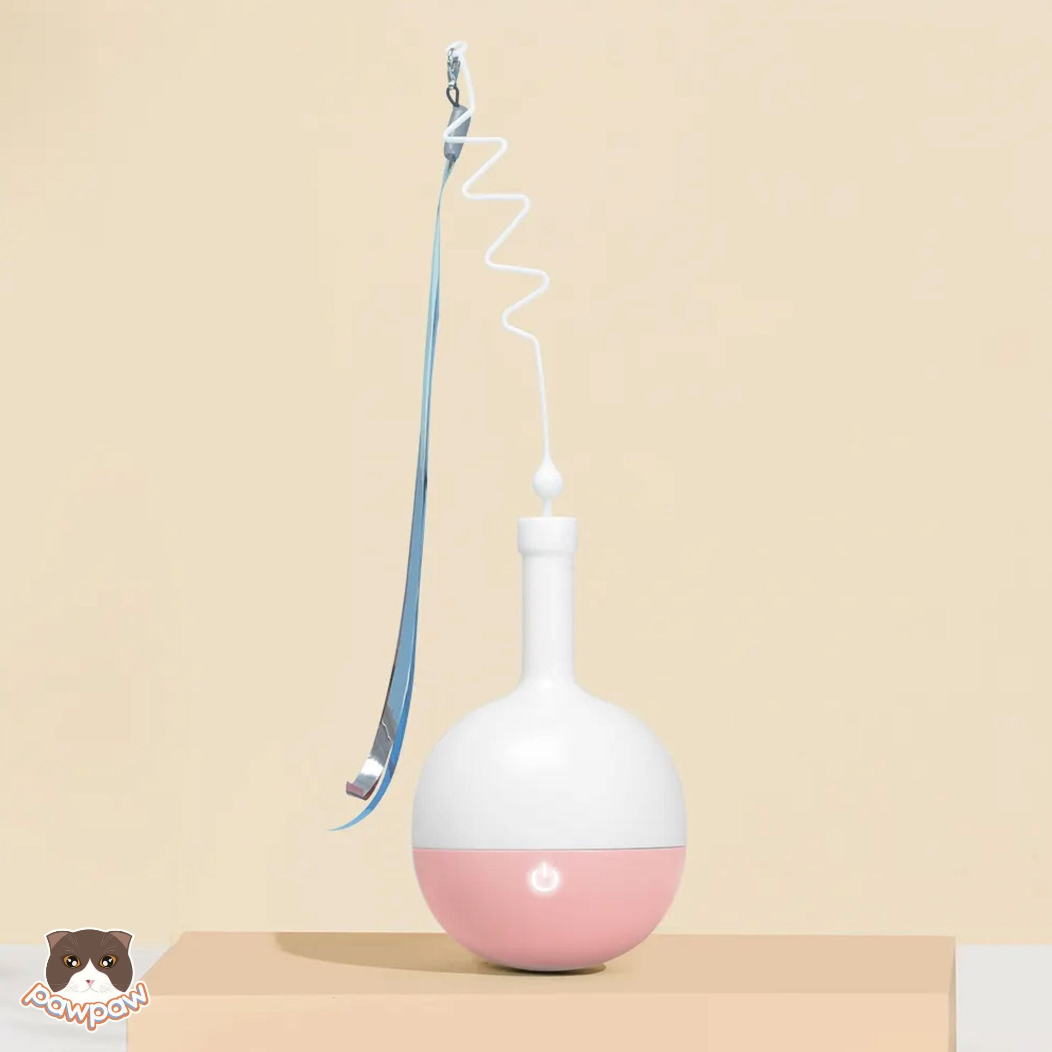 Đồ chơi cần câu xoay & nhả thức ăn Pakeway cho mèo